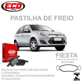 Pastilha Freio - Dianteira   -   Fiesta, Ford Ka  1.0