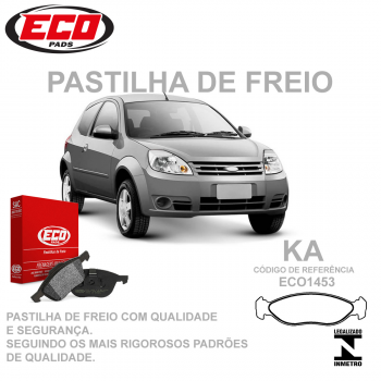 Pastilha Freio - Dianteira   -   Fiesta, Ford Ka  1.0