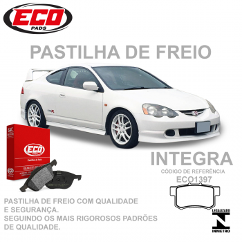 Pastilha Freio - Traseira   -   Accord 02/..., Accord