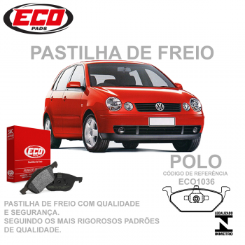 Pastilha Freio - Dianteira   - Audi A3  1.6/1.8 04-02/..., Polo