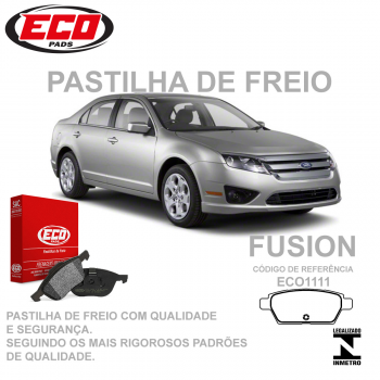 Pastilha Freio - Traseira   -   Fusion 06/...