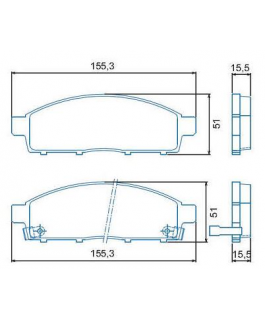 Pastilha Freio - L200 Triton 08/...
Pajero Dakar 2.5l 09/...
Pajero Dakar 3.2 4x4 09/...