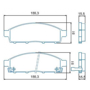 Pastilha Freio - L200 Triton 08/...
Pajero Dakar 2.5l 09/...
Pajero Dakar 3.2 4x4 09/...