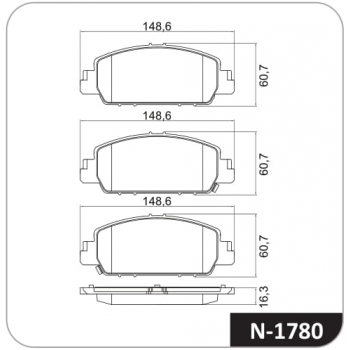 Pastilha Freio Hrv   ( C/ Anti - Ruido )