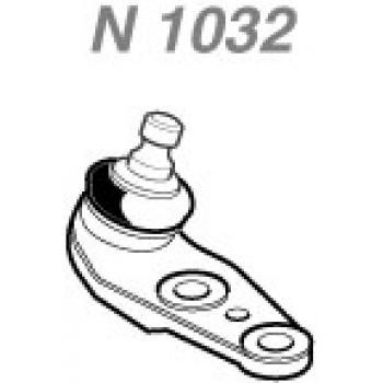 PIVO-VW - GOL / PARATI / SAVEIRO / VOYAGE - 01/1993 - 12/1997 - SEM AR - HIDRÁULICA - MANUAL - SEM ABS GASOLINA - DIANTE NAKATA