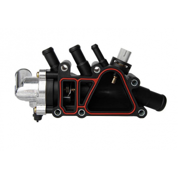 CARCAÇA DE VALVULA TERMOSTATICA - FORD: FIESTA 1.0 /1.6 8V ZETEC ROCAM FLEX 05>15 - FIESTA SUPERCHARGER 04> - ECOSPORT 1 MULTIQUALITA