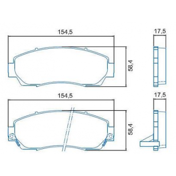 Pastilha Freio - Cr-v 2.0l F/inj. Sohc 07/...
Cr-v 2.4l (16v) Sohc V-tec 05/06
Cr-v 2.4l F/inj (16v) Dohc I-v-tec 07/0