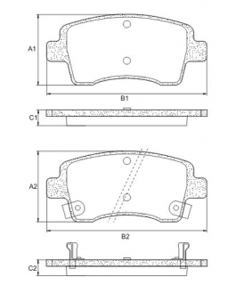 PASTILHA FREIO TOYOTA ETIOS LONAFLEX