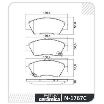 PASTILHA (CERÂMICA) - HONDA CITY 1.5 ELX 14/ D - 2 HONDA CITY 1.5 DX 14/ D - 2 HONDA CITY 1.5 EX 14/ D - 2 HONDA COBREQ PASTILHA (CERÂMICA) - HONDA CITY 1.5 ELX 14/ D - 2 HONDA CITY 1.5 DX 14/ D - 2 HONDA CITY 1.5 EX 14/ D - 2 HONDA COBREQ
