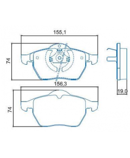 Pastilha Freio - Calibra 2.0 16v 4x4 Turbo/ 2.5 V6 95/...
Vectra 2.0 Cd/ Cd 2.2 96/...
Vectra 2.0 Gl/ Gls/ Gsi 96/...
Ve