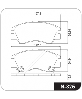 Pastilha Freio L200