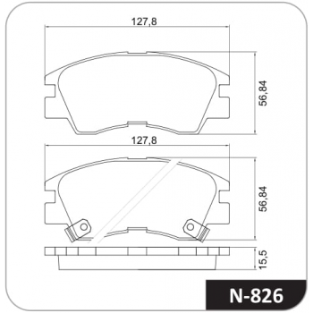 Pastilha Freio L200