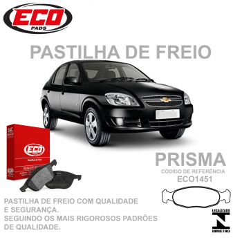PASTILHA FREIO - DIANTEIRA   - CELTA 1.0, 1.4 10/...  CORSA 1.0 ECOPADS