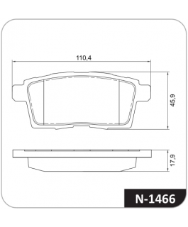 Pastilha Freio Tras Ford Edge