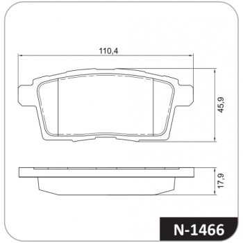 Pastilha Freio Tras Ford Edge