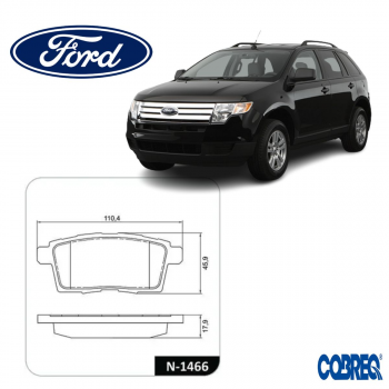 Pastilha Freio Tras Ford Edge