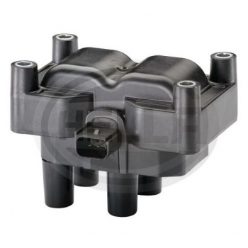 BOBINA IGNICAO QUADRADO PEQUENO - FORD ZETEC HELLA