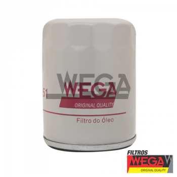 FILTRO OLEO - FORD FUSION DURATEC 3.0 V6 24V 2009 -->  / EDGE 2.7/ 3.5 V6 24V 2013 --> / MUSTANG 3.7/ 5.0 2011 --> WEGA