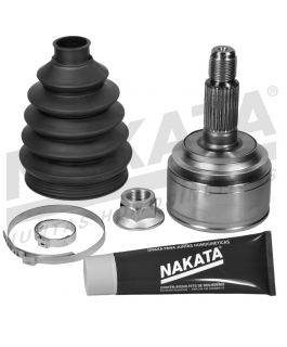 HOMOCINÉTICA FIXA-HONDA - CIVIC - 01/2007 - 12/2011 - NEW - MANUAL - COM ABS - 1.8 16V 24 DENTES INT. / 26 DENTES EXT. - NAKATA