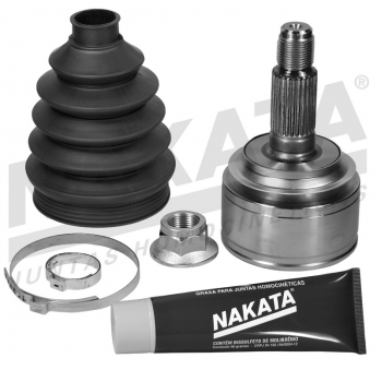 HOMOCINÉTICA FIXA-HONDA - CIVIC - 01/2007 - 12/2011 - NEW - MANUAL - COM ABS - 1.8 16V 24 DENTES INT. / 26 DENTES EXT. - NAKATA HOMOCINÉTICA FIXA-HONDA - CIVIC - 01/2007 - 12/2011 - NEW - MANUAL - COM ABS - 1.8 16V 24 DENTES INT. / 26 DENTES EXT. - NAKATA