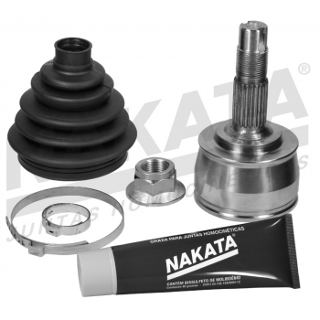 HOMOCINÉTICA FIXA-FIAT - FIORINO / MOBI / PALIO / UNO - 01/2011 - 12/2018 - NOVO - MANUAL - 1.0 / 1.0 8V / 1.0 EVO 21 DE NAKATA