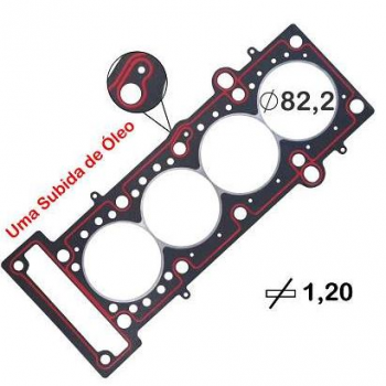 JUNTA CABECOTE BASPACK E-TORQ 1.8 16V - 1 FURO 2010 A 2014 BASTOS JUNTA CABECOTE BASPACK E-TORQ 1.8 16V - 1 FURO 2010 A 2014 BASTOS