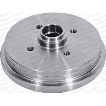 TAMBOR DE FREIO -COM CUBO TRASEIRO - [VW] GOL G5 1.0 8V / 1.6 8V 2008> HIPPER FREIOS