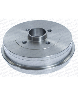 TAMBOR DE FREIO -COM CUBO TRASEIRO - [RENAULT] LOGAN 1.0 16V /1.6 8V 2014> / SANDERO 1.0 16V / 1.6 8V / 16V 2015> / 1.0 HIPPER FREIOS