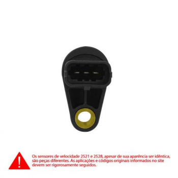 SENSOR DE VELOCIDADE - GM,AGILE,1.4 4CIL 8V,FLEX,10 > 14,NACIONAL,,GM,COBALT,1.4 4CIL 8V,FLEX,12 > 16,NACIONAL,,GM,COBAL DS