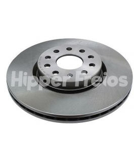 DISCO DE FREIO -VENTILADO  DIANTEIRO - [AUDI] A3 2.0 16V FSI 11/2004> + ABS (TURBO / ARO 17) / A3 1.6 8V / 2.0 16V SPORT HIPPER FREIOS