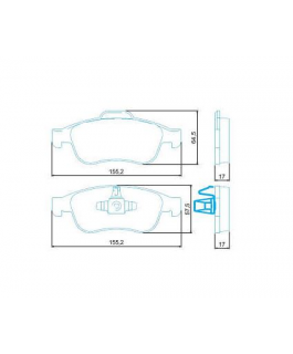 Pastilha Freio - Duster 2.0 16v 12/...                
Duster Oroch Dynamic 2.0 16/...
Fluence 2.0 16v 10/...