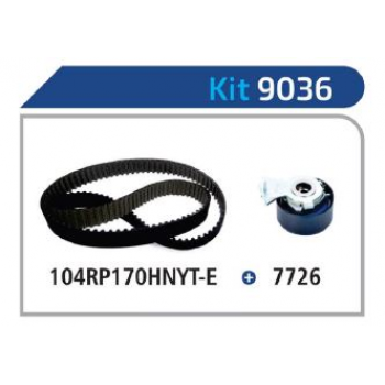 KIT DISTRIBUIÇÃO - CITROEN C3 1.4 8V 2003/...  CITROEN C3 PICASSO NYTRON