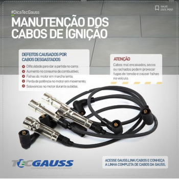 CONJUNTO DE CABOS DE IGNICAO GC5022 GAUSS