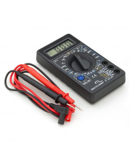 MULTIMETRO DIGITAL CORRENTE AC/DC TENSAO 200M~1000V BATERIA 9V MULTILASER