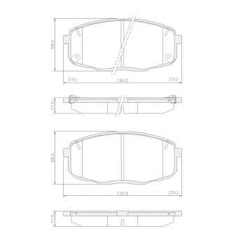 Pastilha Freio Hyundai Creta