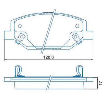 Pastilha Freio - Cobalt Elite / Ltz   1.8    17/...                                       Cobalt Lt / Ltz  1.4   17/...