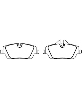 Pastilha Freio - Dianteira   -  Bmw Serie 116i, 118i,