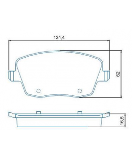 Pastilha Freio  Polo C/sensor