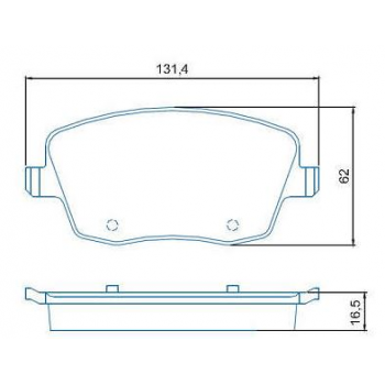 Pastilha Freio  Polo C/sensor