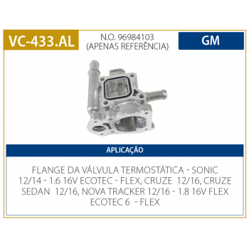 CARCACA DA VALVULA TERMOSTATICA VALCLEI