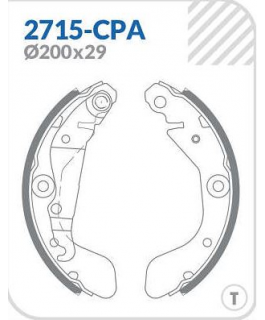 SAPATA - GM JOY 20/21 T LUCAS  GM JOY PLUS 20/21 T LUCAS  GM ONIX LT-LTZ 1.0-1.4 13/ T LUCAS  GM PRISMA LT-LTZ 1.0-1.4 1 COBREQ