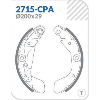 SAPATA - GM JOY 20/21 T LUCAS  GM JOY PLUS 20/21 T LUCAS  GM ONIX LT-LTZ 1.0-1.4 13/ T LUCAS  GM PRISMA LT-LTZ 1.0-1.4 1 COBREQ