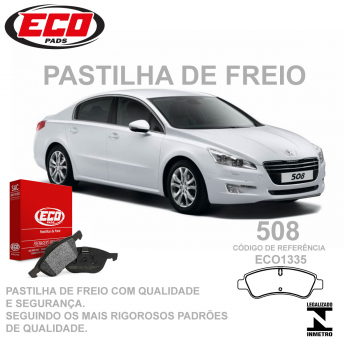 Pastilha Freio - Dianteira   - Peugeot 307 1.4 16v02/...,