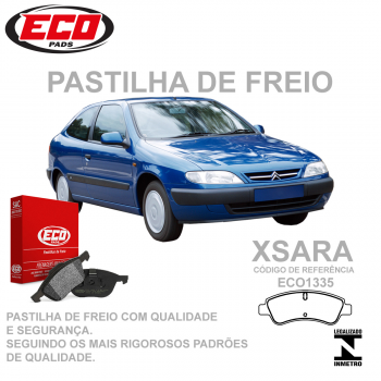 Pastilha Freio - Dianteira   - Peugeot 307 1.4 16v02/...,