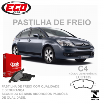 Pastilha Freio - Dianteira   - Peugeot 307 1.4 16v02/...,