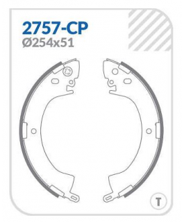 SAPATA - MITSUBISHI L200 2.5 97/ T  MITSUBISHI L200 SAVANA 2.5 4X4 DIESEL FRENTE QUADRADA 06/ T  MITSUBISHI L300 1.6, COBREQ