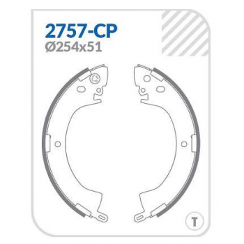 SAPATA - MITSUBISHI L200 2.5 97/ T  MITSUBISHI L200 SAVANA 2.5 4X4 DIESEL FRENTE QUADRADA 06/ T  MITSUBISHI L300 1.6, COBREQ