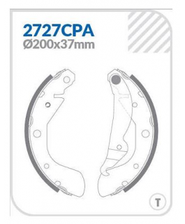 SAPATA - GM AVEO 1.6 11/ T  GM COBALT 1.4 - 1,8 2012/2016 T  GM SONIC 1.6 2012/2014 T  GM SPIN 1.8L 8V 12/16 T COBREQ