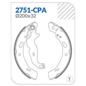SAPATA - FORD FIESTA 10/19 T  FORD KA 10/21 T COBREQ