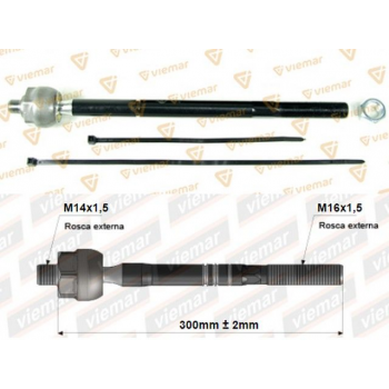 ArticulaÇÃo Axial - Esq./dir. - Fiat / Jeep-fiat Toro 16/   (aplica Nos Modelos Diese